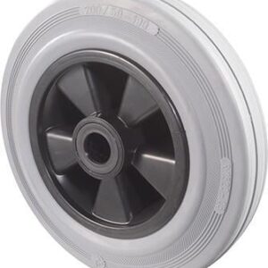 Gummirad 200mm B46.200 grau,Radkörper Kst.,RL