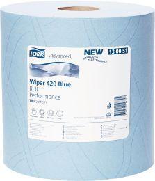 Wischtuch Tork Advance 420 Performance blau