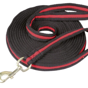 Softlonge 8m, schwarz/rot