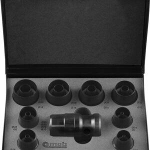 Locheisen-Satz gerade 3-40mm PEDDINGHAUS