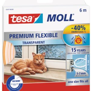 Tesa Premium Flexible Silikondichtung transparent