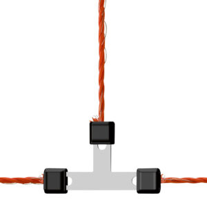 Litzclip Litzen-T-Verbinder