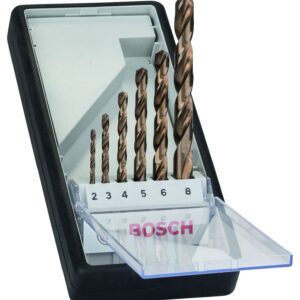 Robustline 6 tlg. Metallbohrer Set HSS-Co