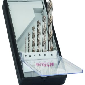 Robustline 6 tlg. Metallbohrer Set HSS-G 135 Grad