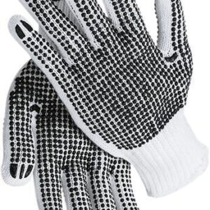 Strickhandsch.,beidseitiggenoppt, PES, Gr. 9