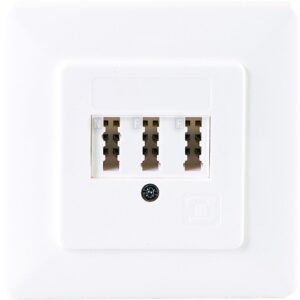 Schwaiger Anschlußdose TAE2 x6/6 NFF UP 2 Amtsleitung