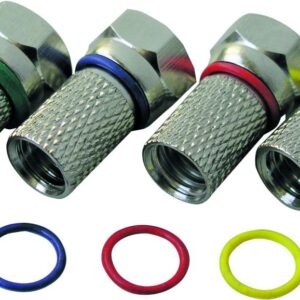 Schwaiger F-Stecker 6,8-7mm 4er Set