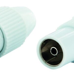 Schwaiger Koax-Stecker/Buchse Set steckbar