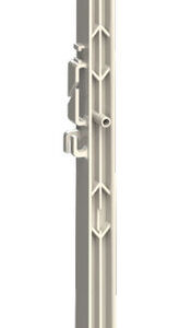 Vollkunststoffpfahl m.Stahlsp.