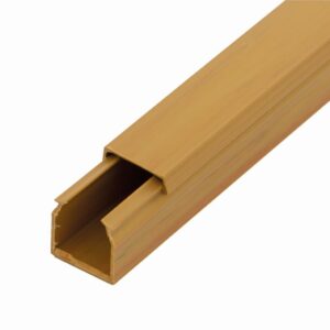 Kunststoffkanal  15x15  2m Holz