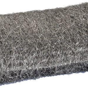 2 Stahlwolle-Schleifkissen