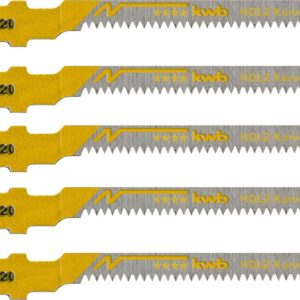 5JIGGER Stichsägeblätter Holz Kurve S20