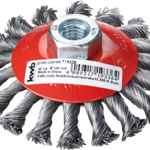 AGGRESSO-FLEX Scheibenbürste gezopft