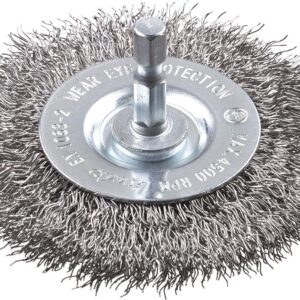 Scheibenbürste grob rostfrei