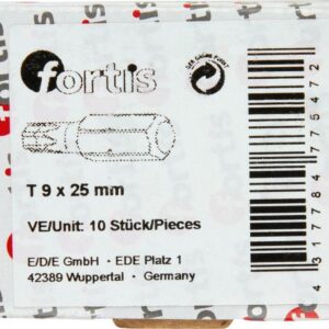 Bit zähhart 1/4" DIN3126 C6,3 T9x25mm 10er Pack FORTIS