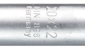 Rohrsteckschl. DIN896B 14x15mm FORTIS