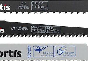 Säbelsägeblatt-Set 3 teilig FORTIS