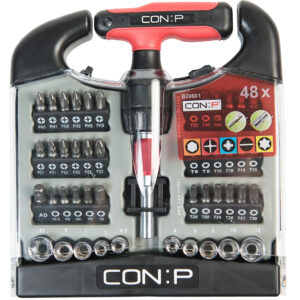T Ratschenschraubendreher 48teilig