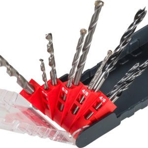 PROMO Kombibohrersatz 9-tlg. 4-8 mm HSS-HM-CV