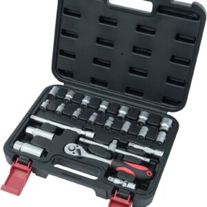 Steckschlüssel-Satz 3/8, 22-teilig
