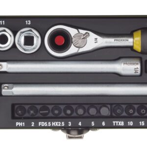 Feinmechaniker-Steckschlüssel- Schraubensatz 32-tlg.