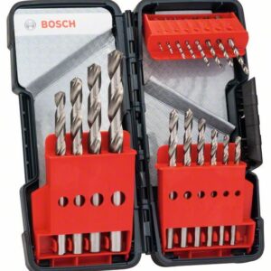 Toughbox Metallbohrer-Set HSS-G, 18-teilig, DIN 338, 135 Grad