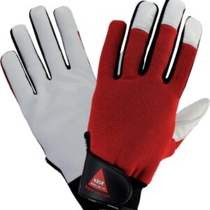 Handschuh PowerGrip3 Nappaleder mit Klett