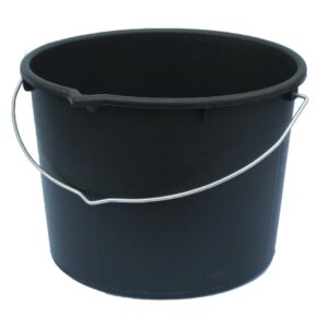 Baueimer schwarz