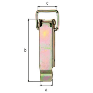 Kistenverschluss ohne Schließhaken