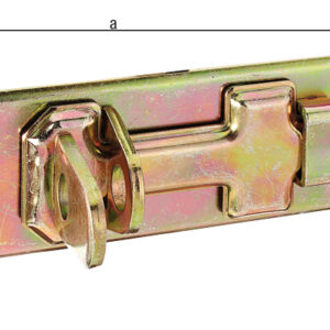 Sicherheits-Schlossriegel m.flachem Griff m.Schlaufe
