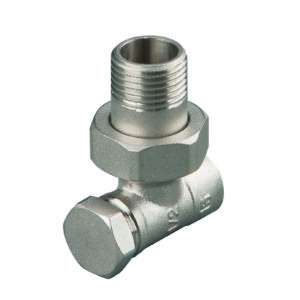 Heizkörperverschraubung Eckform DN 15, 21,3 mm (1/2") x 15 mm