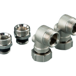 Doppelkugelhahn Eckform DN 15, 21,3 mm (1/2")