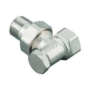 Heizkörperverschraubung Eckform DN 15, 21,3 mm (1/2")