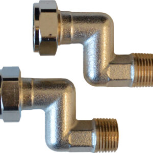 S-Anschlussstück Messing verchromt 21,3 mm (1/2")