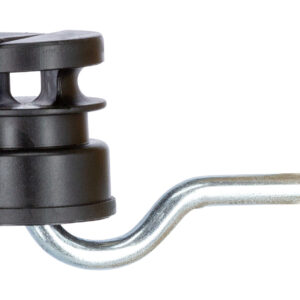 Schlitzisolator schwarz