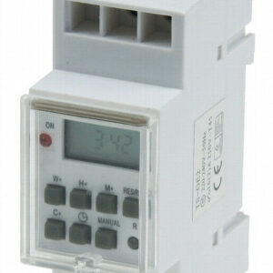 Digitale Wochenzeitschaltuhr 230V 10A 1 Wechsler REG