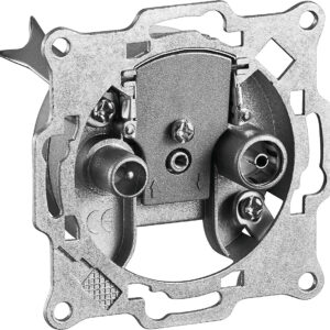 Antennendurchgangsdose 2 Anschlüsse