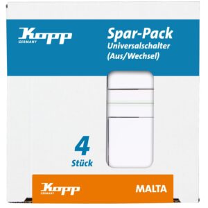 MALTA Universalschalter 4 Stück Packung