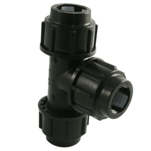 Kaltwasserleitung T-Stück 3-fach Rohranschluss