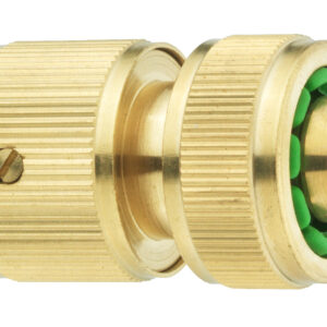 Schlauchanschluss Messing mit Steckk.