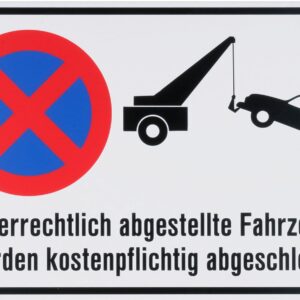 Hinweisschild