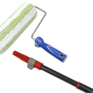 Fassadenrollerset, 3-teilig, inkl. Teleskopstange