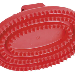 Gummistriegel oval, Hartgummi