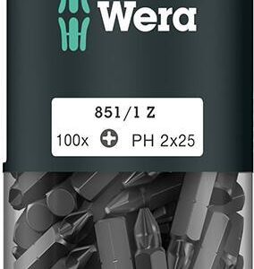 Bit 1/4" DIN3126E6,3 PH2x25mm Pack zu 100Stück