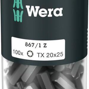 Bit 1/4" DIN3126E6,3 T20x25mm Pack zu 100Stück