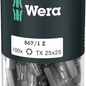 Bit 1/4" DIN3126E6,3 T25x25mm Pack zu 100Stück