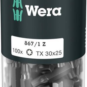 Bit 1/4" DIN3126E6,3 T30x25mm Pack zu 100Stück