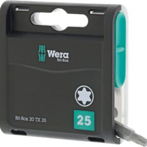 Bit-Box 20H mit 20Stück Bits T25x25mm
