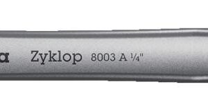 Durchsteck-Knarre ZYKLOP metal push 1/4"