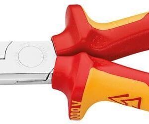 Flachrundzange VDE TT mit Mehrkomponenten-Griffen 200mm KNIPEX